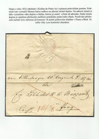 AUSGEWÄHLTEN KAPITELN AUS POSTGESCHICHTE VON PRAG (1526-1918) – Blatt 13