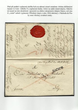 AUSGEWÄHLTEN KAPITELN AUS POSTGESCHICHTE VON PRAG (1526-1918) – Blatt 15