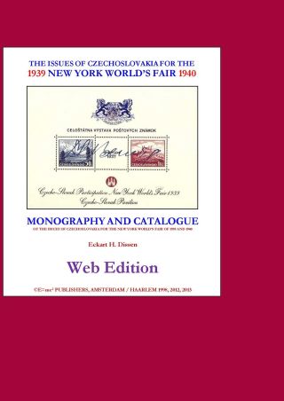 ČESKOSLOVENSKÁ VYDÁNÍ PRO SVĚTOVÉ VÝSTAVY NEW YORK 1939-1940 (monografie a katalog) – list 1