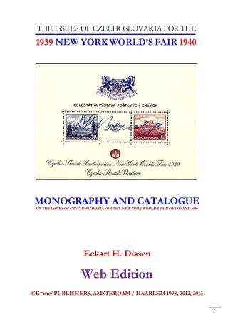 ČESKOSLOVENSKÁ VYDÁNÍ PRO SVĚTOVÉ VÝSTAVY NEW YORK 1939-1940 (monografie a katalog) – list 3