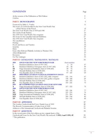 ČESKOSLOVENSKÁ VYDÁNÍ PRO SVĚTOVÉ VÝSTAVY NEW YORK 1939-1940 (monografie a katalog) – list 7