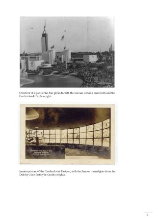 ČESKOSLOVENSKÁ VYDÁNÍ PRO SVĚTOVÉ VÝSTAVY NEW YORK 1939-1940 (monografie a katalog) – list 8