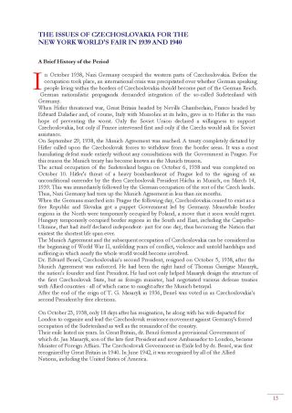 ČESKOSLOVENSKÁ VYDÁNÍ PRO SVĚTOVÉ VÝSTAVY NEW YORK 1939-1940 (monografie a katalog) – list 15