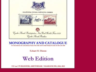 THE ISSUES OF CZECHOSLOVAKIA FOR THE NEW YORK WORLD'S FAIR 1939-1940 (monography and catalogue)