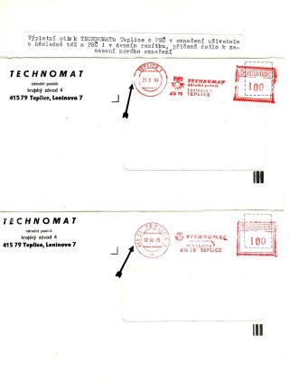 PSČ & VÝPLATNÍ OTISKY ČSSR – list 34