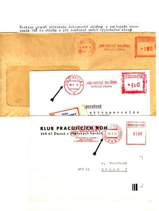 PSČ & VÝPLATNÍ OTISKY ČSSR – list 36