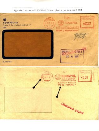 PSČ & VÝPLATNÍ OTISKY ČSSR – list 39