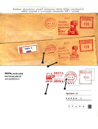 PSČ & VÝPLATNÍ OTISKY ČSSR – list 40