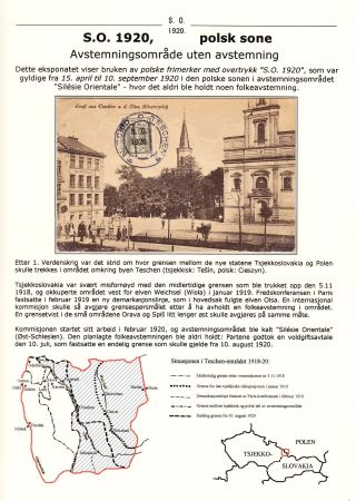 SO 1920 - POLNISCHES GEBIET – Blatt 1