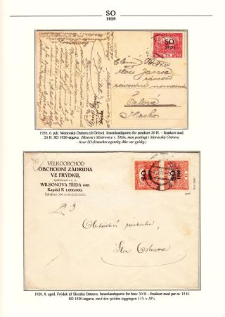 SO 1920 - CZECHOSLOVAK ZONE – sheet 3