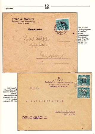 SO 1920 - CZECHOSLOVAK ZONE – sheet 6