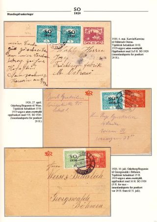 SO 1920 - CZECHOSLOVAK ZONE – sheet 7