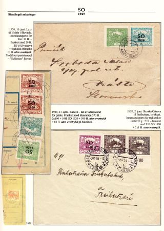 SO 1920 - CZECHOSLOVAK ZONE – sheet 8