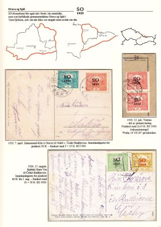 SO 1920 - CZECHOSLOVAK ZONE – sheet 9