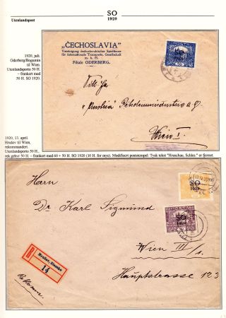 SO 1920 - CZECHOSLOVAK ZONE – sheet 13