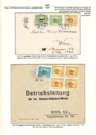 SO 1920 - CZECHOSLOVAK ZONE – sheet 15