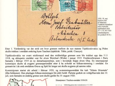 SO 1920 - CZECHOSLOVAK ZONE