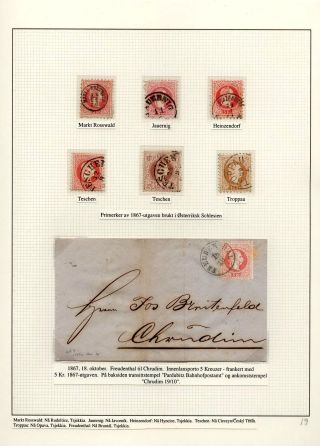 ÖSTERREICHISCHE SCHLESIEN – Blatt 19