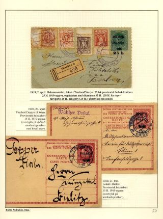 AUSTRIAN SILESIA – sheet 50