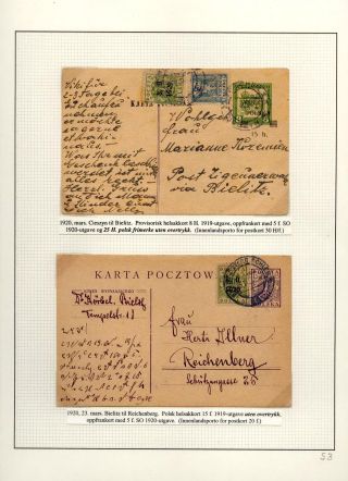 AUSTRIAN SILESIA – sheet 53