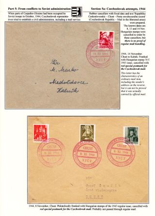 CARPATHO-UKRAINE – sheet 103