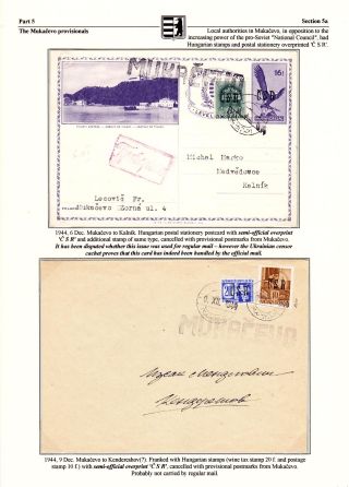 CARPATHO-UKRAINE – sheet 106