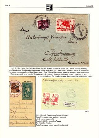 CARPATHO-UKRAINE – sheet 112