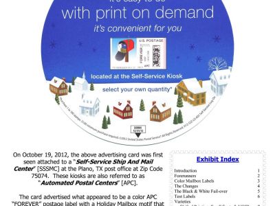SSSMC (SELF SERVICE STAMPS AND MAILING CENTER) - THE 2nd CONVERSION
