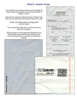 THE SUPER TARGET "MAIL & GO" DFW TRIALS – sheet 8