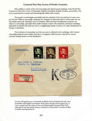 CENZUROVANÉ FDC SEVERSKÝCH ZEMÍ – list 3