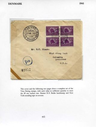CENZUROVANÉ FDC SEVERSKÝCH ZEMÍ – list 12