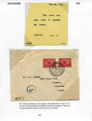 CENZUROVANÉ FDC SEVERSKÝCH ZEMÍ – list 13