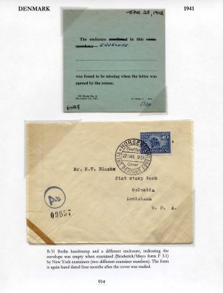 CENZUROVANÉ FDC SEVERSKÝCH ZEMÍ – list 14