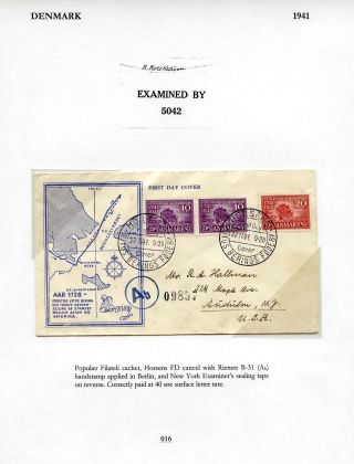 CENZUROVANÉ FDC SEVERSKÝCH ZEMÍ – list 16