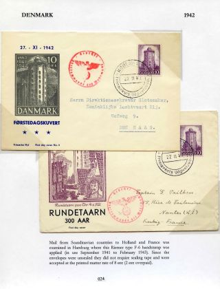CENZUROVANÉ FDC SEVERSKÝCH ZEMÍ – list 24
