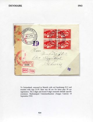 CENZUROVANÉ FDC SEVERSKÝCH ZEMÍ – list 29