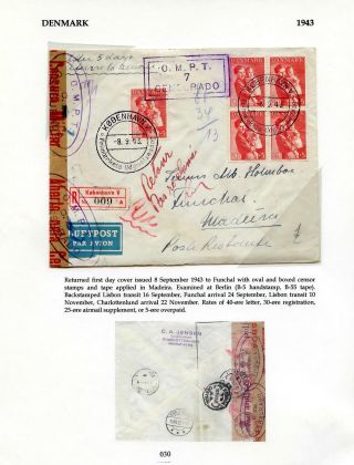 CENZUROVANÉ FDC SEVERSKÝCH ZEMÍ – list 30