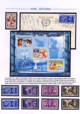 EMIL ZATOPEK - THE CZECH ENGINE – sheet 6