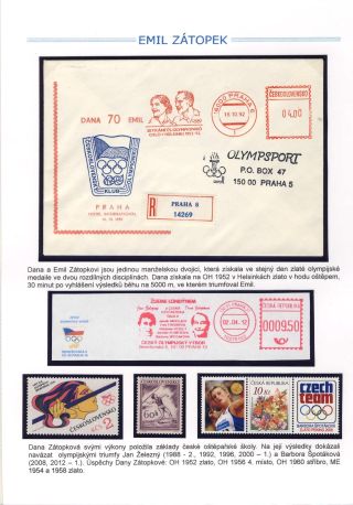 EMIL ZATOPEK - THE CZECH ENGINE – sheet 7