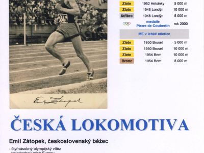 EMIL ZÁTOPEK - ČESKÁ LOKOMOTIVA
