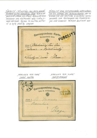 RAKOUSKO:  CELINY - DOPISNICE 1869-1918 – list 6