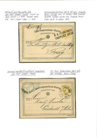 RAKOUSKO:  CELINY - DOPISNICE 1869-1918 – list 7