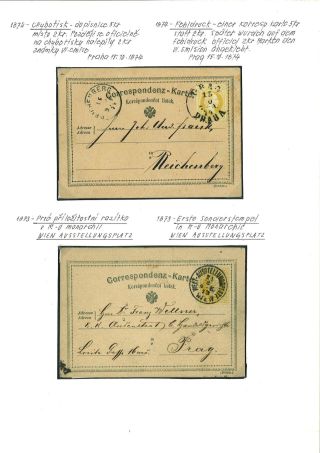 RAKOUSKO:  CELINY - DOPISNICE 1869-1918 – list 9