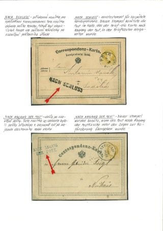 RAKOUSKO:  CELINY - DOPISNICE 1869-1918 – list 10