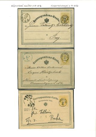 RAKOUSKO:  CELINY - DOPISNICE 1869-1918 – list 12