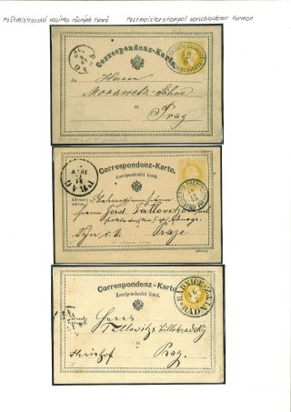 RAKOUSKO:  CELINY - DOPISNICE 1869-1918 – list 14