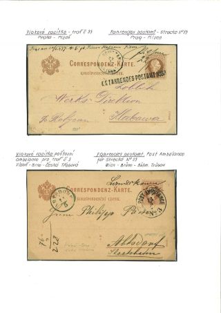 RAKOUSKO:  CELINY - DOPISNICE 1869-1918 – list 28