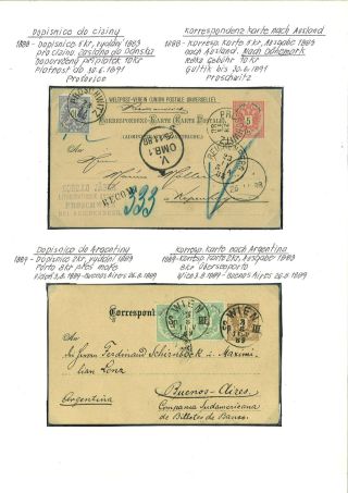 RAKOUSKO:  CELINY - DOPISNICE 1869-1918 – list 33