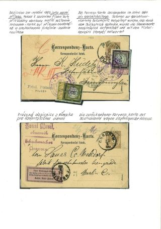 RAKOUSKO:  CELINY - DOPISNICE 1869-1918 – list 46