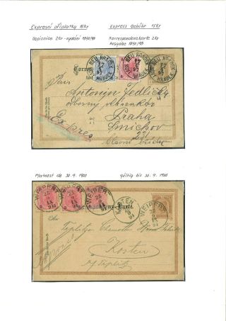 RAKOUSKO:  CELINY - DOPISNICE 1869-1918 – list 51